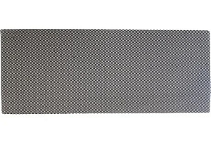 Решетка радиатора горизонтальный ромб 1000*250, 16мм черная  