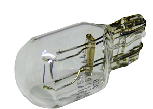 Лампа W21/5W 12V 2500K без цоколя 2-х контакт.  СПУТНИК 