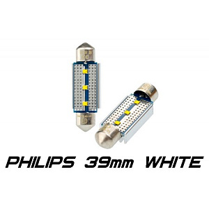 Лампа салона 39мм 12V white  OPTIMA (2шт) светодиод