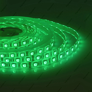 Лента SMD зеленый 5050-60 IP20 10см