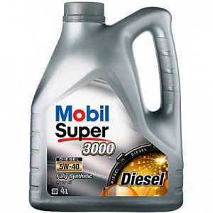 Mobil Super 3000 Diesel X1 5W-40  4л (синт) CF масло моторное
