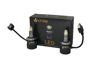 Лампа светодиодная H7 LED V3 LIGHTWAY 2шт