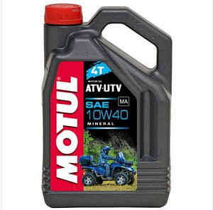 MOTUL ATV-UTV 4T 10W-40 SL (мин) 4л масло моторное для квадроциклов и мотовездеходов