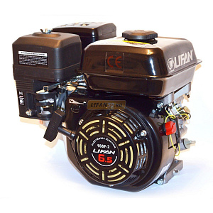 Двигатель Lifan 168F-2 (D20mm) (6.5 л.с/4.8кВт, вал 20мм 17кг)