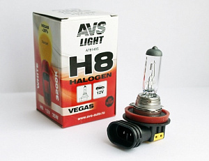 Лампа H8  35W 12V 3200K AVS Vegas
