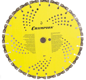 Диск алмазный 350/25,4/10 гранит PRO  Laser Granitek (гранит твёрдый) CHAMPION