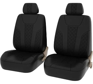 Авточехлы PSV Lotos Next 2 FRONT черный/отсроч. черная