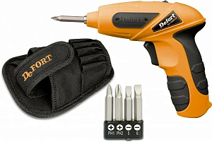 Отвертка акк. DeFORT DS-48N-LT 4,8В 2Nm