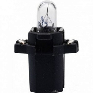 Лампа W1.2W 12V пласт.цоколь B8.3D  YADA