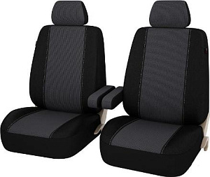 Авточехлы PSV Klassik mesh 2 Front серый L