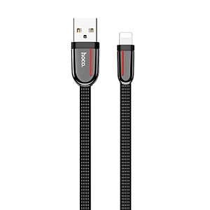 Кабель USB HOCO U74IB USB - Lightning, 2.4А, 1.2 м