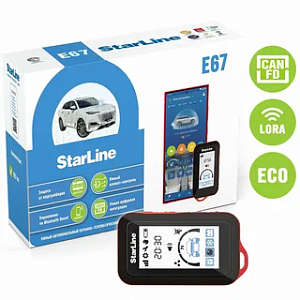 Автосигнализация StarLine E67 V2 BT ECO 3CAN+FD+4LIN