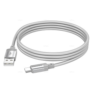 Кабель BOROFONE BX108 Start PD cable IP, Pearl white