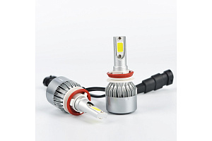 Лампа светодиодная C6-H11 LED 2шт