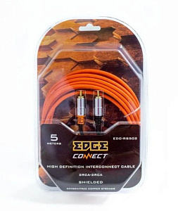 Кабель межблочный EDGE EDC-RS502 2RCA-2RCA (5м)
