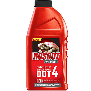 Жидкость тормозная ROSDOT-4 PRO DRIVE  455г  Тосол-Синтез