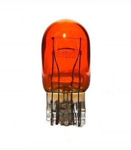 Лампа WY21/5W 12V BAU15s YELLOW YADA