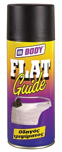 Грунт-аэрозоль BODY Черный BODYFLAT Guide 400мл проявочный для выявления неровностей (6)