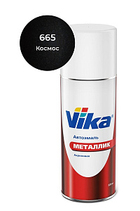Краска-аэрозоль металлик Космос 520 мл VIKA (6)