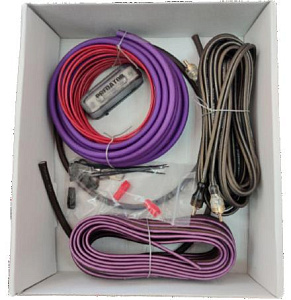 Комплект кабелей для 2-х канального усилителя PREDATOR 8GA KIT-2 CH