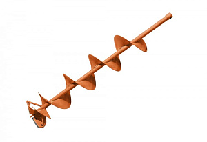 Шнек для льда Carver к мотобуру (d150мм, L-1000мм, d пос.-20м) 