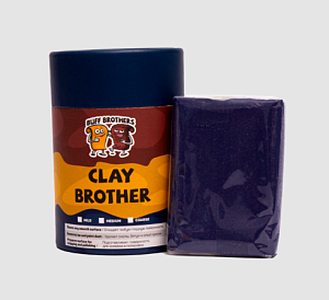 Глина полировальная абразивная 100г Detail BUFF BROTHERS CLAY DARK BLUE 