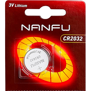 Элемент 2032 Nanfu литиевая