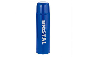 Термос BIOSTAL FLER 1,0л синий (gift)