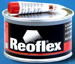 Шпатлевка с углеволокном Flex Carbon  1,0кг+отв.  REOFLEX (8)