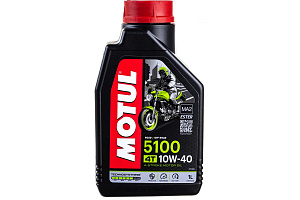 MOTUL 5100 Ester 4T 10W-40 SM, MA2 (синт) 1л масло моторное 