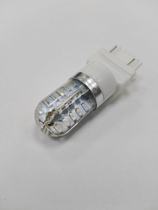 Лампа без цоколя W21/5 LED красный