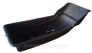 Сани волокуши 2200 (2200/1940х800х640) отбойник, обвязка, дышло, накладки СВ-3