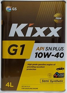 KIXX G 10W-40 SN Plus (п/с) 4л масло моторное