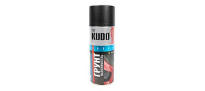 Грунт-наполнитель-аэрозоль акриловый Черный 520мл KUDO (12)