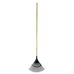 Грабли FISKARS (веерные, деревянный черенок)  