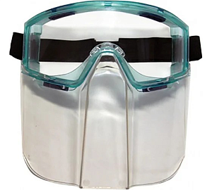 Очки панорамные с щитком