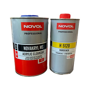 Лак NOVOL NOVAKRYL MS 2+1 лак 200г+отверд.100г  (р)
