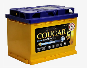 Аккумулятор COUGAR EFB  12V 65Aч 750А (- +) о.п. 242*175*190