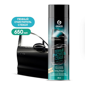 Очиститель стекол пенный 650мл Glass Cleaner  GRASS