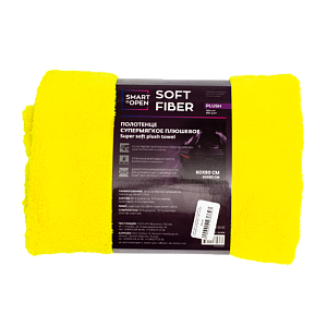 Полотенце супермягкое плюшевое 80*60см 580г/м2 Soft Fiber Plush Smart Open Detail