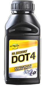 Жидкость тормозная DOT-4  250г на доливку  Тосол-Синтез