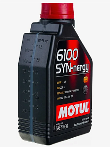 MOTUL 6100 SAVE-LITE  5W-30 SN, GF-5 (синт) 1л  масло моторное
