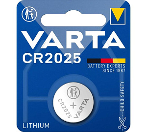 Элемент CR 2025 VARTA ELECTRONICS 3B