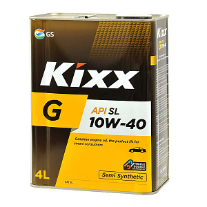 KIXX G SL(Gold) 10W-40 SL/CF (п/с) 4л масло моторное