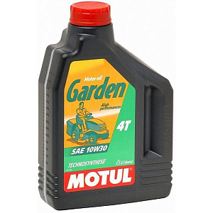 MOTUL Garden 4T 10W-30 SG/CD (п.син) 2л масло моторное для двигателей с/х техники