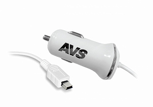 Устройство зарядное с 12/24В миниUSB  AVS