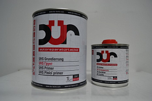 Грунт UHS черный 1,0л +отв. 0,25л  DUR(6)