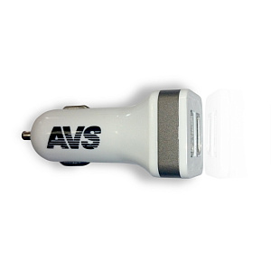 Устройство зарядное а/м универсальное 2USB (3,6A)  AVS