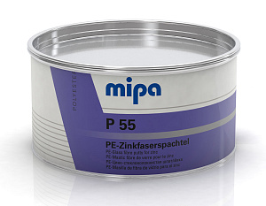 Шпатлевка цинк-стекловолокнистая легкая P55 PE-Zinkfaserspachtel MIPA 875г (12)