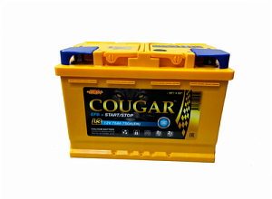 Аккумулятор COUGAR PRO 12V 75Aч 730А (- +) о.п. 276*175*175